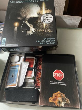 Juegos de mesa: Carcassonne, EXIT, Noches de Sangr