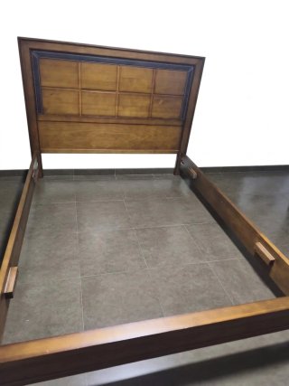 Cama Matrimonio Madera 150x190