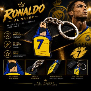 Porta Chaves Ronaldo Al Nassr PVC