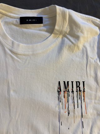 Maglia amiri bianca