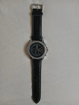 Reloj Breitling Negro y Plateado