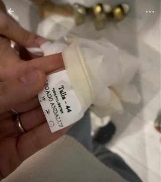 Vestido Flamenco Blanco con Volantes