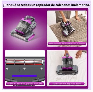 Aspirador Antiacaros LinkiFly MT1 UV
