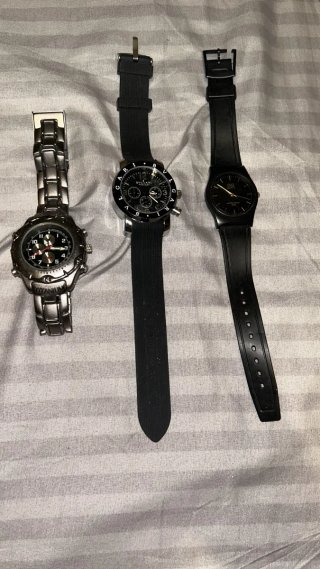 Lote 3 Relojes Bulgari y Q&Q