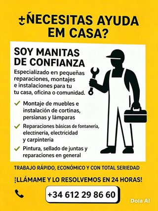 Servicios de manitas — JV
