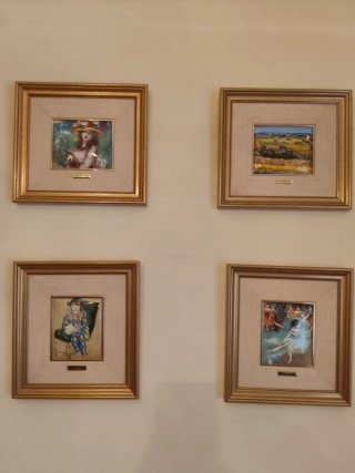 Set de 4 Cuadros Decorativos