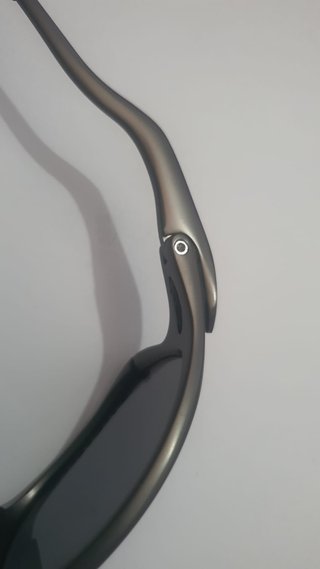 Gafas de sol deportivas Y2K metálicas