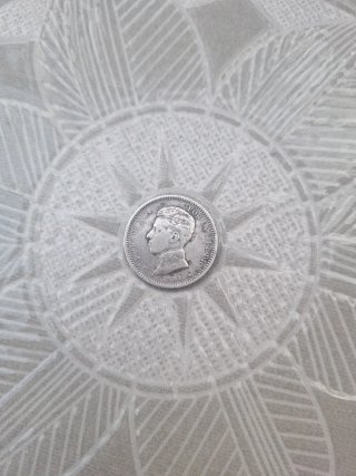 Moneda 1 peseta plata 1904 Alfonso XIII