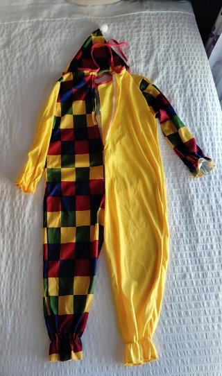Disfraz de payaso talla 7-10