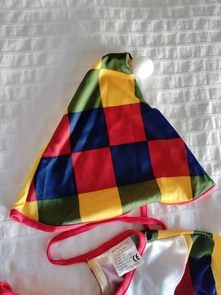 Disfraz de payaso talla 7-10