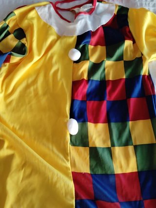 Disfraz de payaso talla 7-10