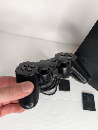 Console Sony PS2 Slim SCPH-77004 Nero + Accessori