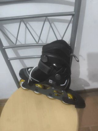 Patines en línea Oxelo negros talla 34-37