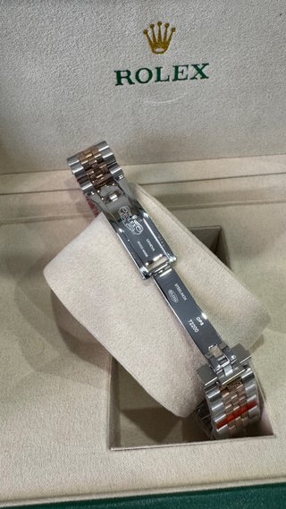 Reloj Oro Rosa y Plata