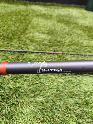 EVIA T450A Surfcasting 4,5 m + Carrete Olympic K60