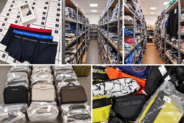 VENTA AL POR MAYOR DE ROPA: CALVIN KLEIN, TOMMY HI