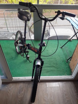 Bicicleta plegable 20 Decathlon