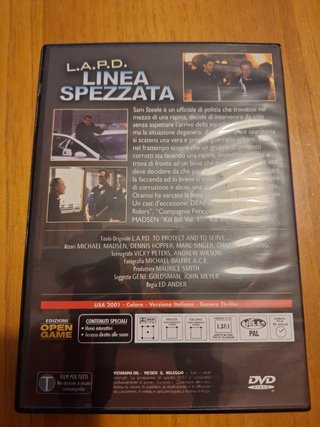 L.A.P.D. Linea Spezzata (DVD - 2001)
