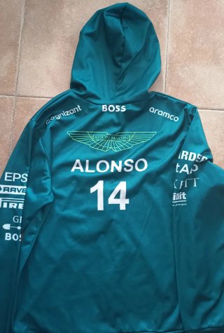 Chaqueta Aston Martin Fernando Alonso Talla M