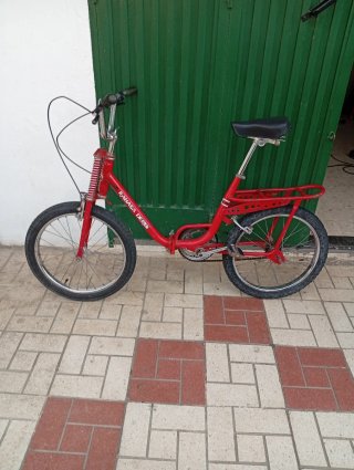 Bicicleta Rabasa Derbi Roja