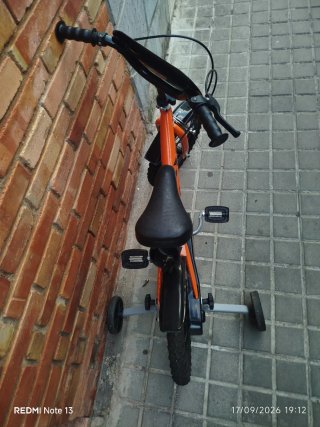Bicicleta infantile arancione SPEED