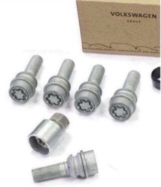 TORNILLOS ANTIRROBO VW T4 T5 T6 AUDI SEAT GOLF 6 7