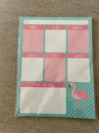 Organizador Semanal  y Mariposas decorativas