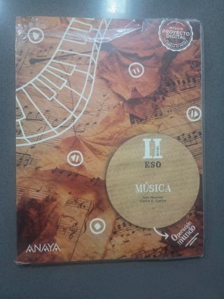 Libro Música II ESO Anaya Proyecto Digital
