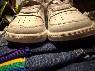 Zapatillas Nike Bebé Blancas y Negras