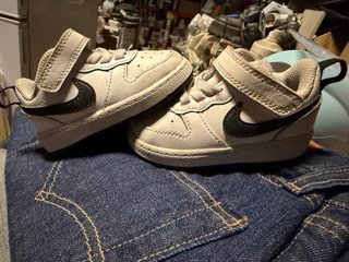 Zapatillas Nike Bebé Blancas y Negras