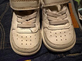 Zapatillas Nike Bebé Blancas y Negras
