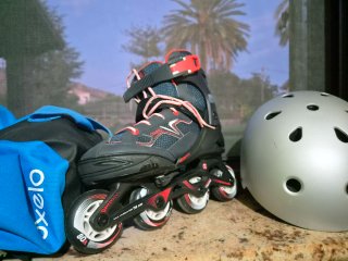 Pattini Roller Fit 3 Jr Blue - Navy