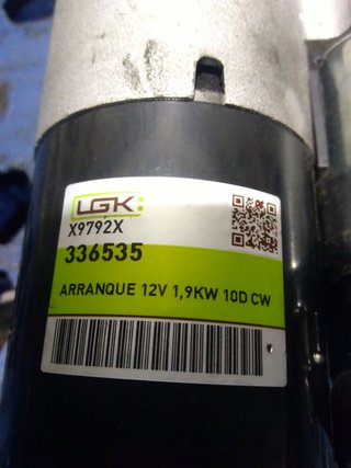 MOTOR ARRANQUE Mercedes-Benz