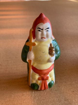 Lote 6 Figuras Porcelana Dioses Orientales