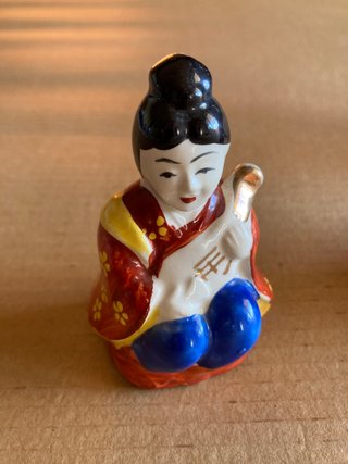 Lote 6 Figuras Porcelana Dioses Orientales