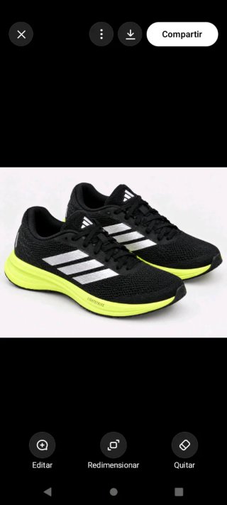 Zapatillas Adidas Negras y Amarillas