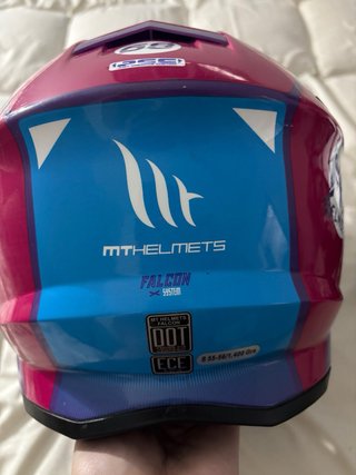 Casco Motocross MT Helmets Falcon