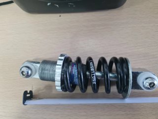 Ammortizzatore per bicicletta 250 lbs