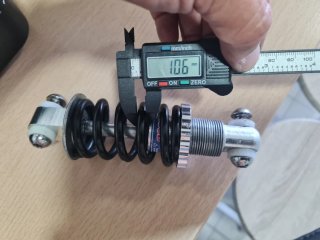 Ammortizzatore per bicicletta 250 lbs