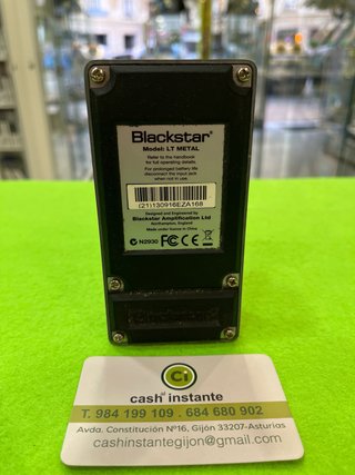 Pedal blackstar lt metal
