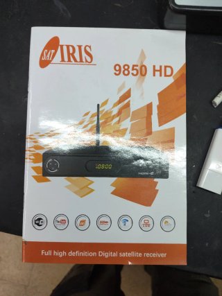 Receptor Satélite IRIS 9850 HD