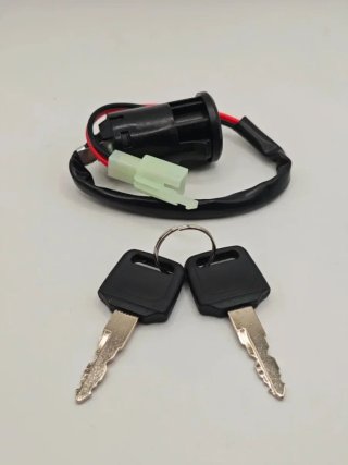 Bombín de arranque para Moto/Quad con 2 llaves.