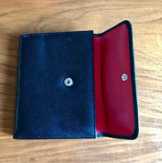 Cartera Montblanc Negro / Rojo