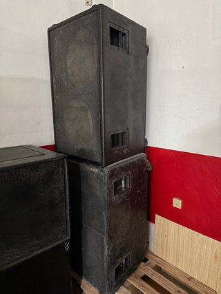 Subgraves Doble 18 EAW Vacíos