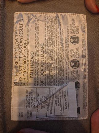 Fular elástico Boba Wrap portabebés