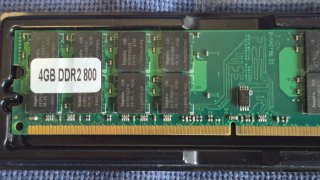 2x Módulos Memoria RAM DDR2 4GB