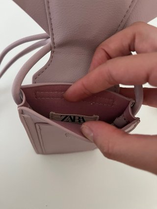 Bolso para móvil perro rosa