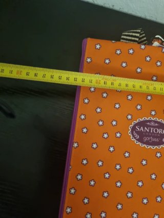 Funda Santoro Gorjuss Libro/Tablet Naranja