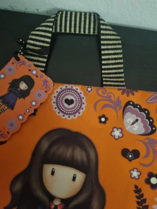 Funda Santoro Gorjuss Libro/Tablet Naranja