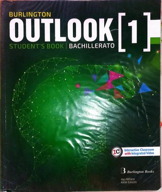 Libro de Inglés 1°  Bachiller, editorial Outlook